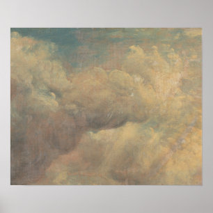 Constable - Cloud Study Poster