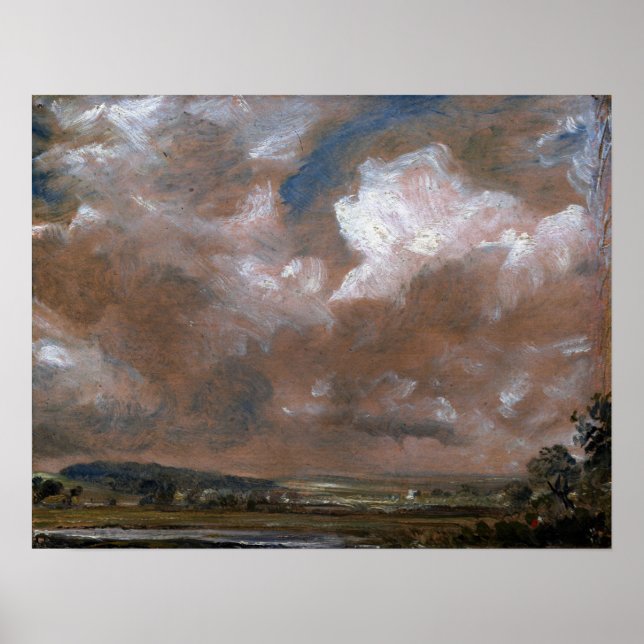 Constable - Harnham Ridge Salisbury Poster (Front)