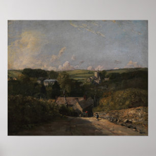 Constable - Osmington Village Poster