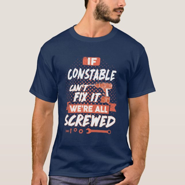 CONSTABLE shirt, CONSTABLE t shirt for men women (Front)