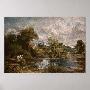 Constable - The White Horse Poster