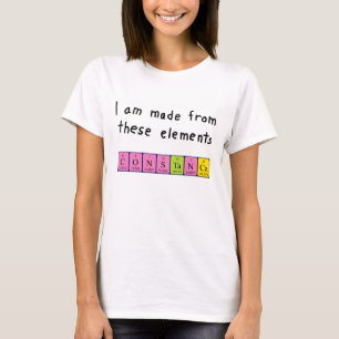 Constança periodic table name shirt