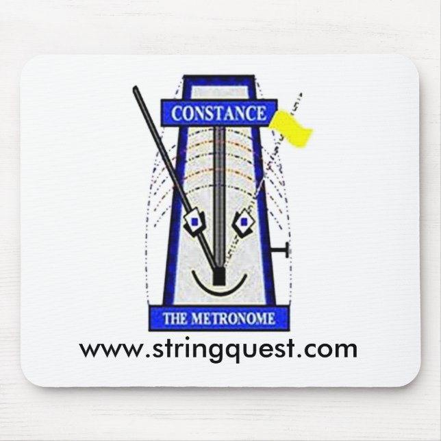 Constance le tapis de souris de métronome (Devant)