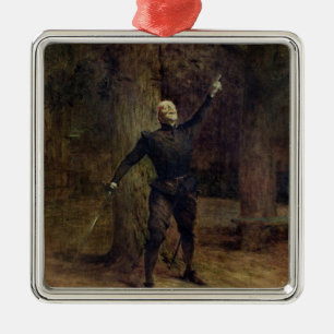 Constant Coquelin as Cyrano de Bergerac Metal Ornament