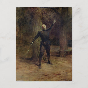 Constant Coquelin  as Cyrano de Bergerac Postcard