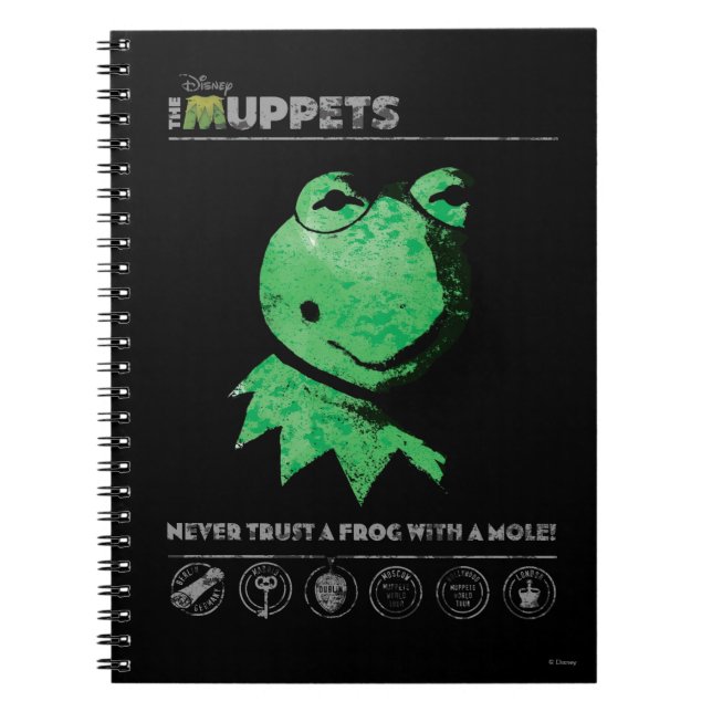 Constantine - Frog with a Mole Notebook (Front)