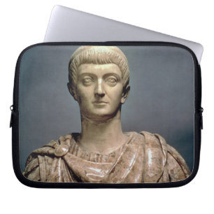 Constantine I (c.274-337) c.350 AD (marble) Laptop Sleeve