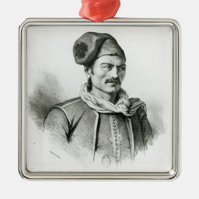 Constantine Kanaris Metal Ornament (Front)