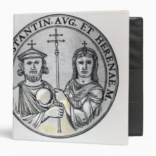 Constantine VI  and his Mother Irene Binder
