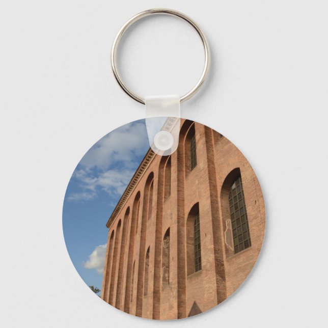 Constantine's Basilica In Trier Keychain (Front)