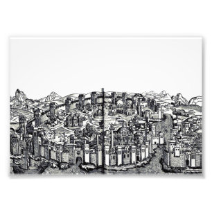 Constantinople capital of the Roman Empire Photo Print