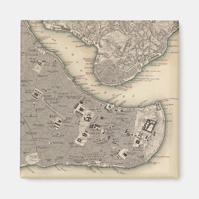 Constantinople Stambool Magnet (Front)