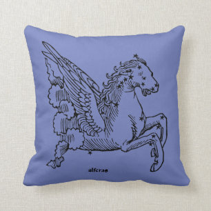 Constellaion: Pegasus Throw Pillow