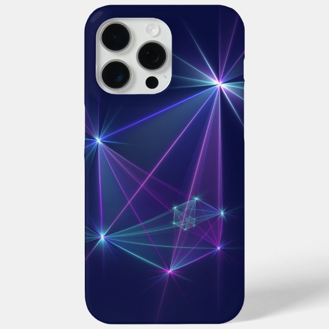 Constellation, Abstract Fantasy Fractal Art Case-Mate iPhone Case (Back)