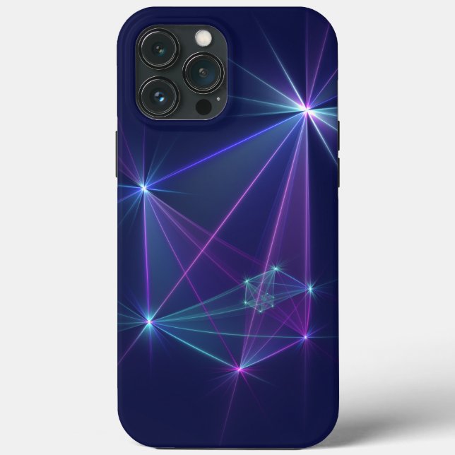 Constellation, Abstract Fantasy Fractal Art Case-Mate iPhone Case (Back)