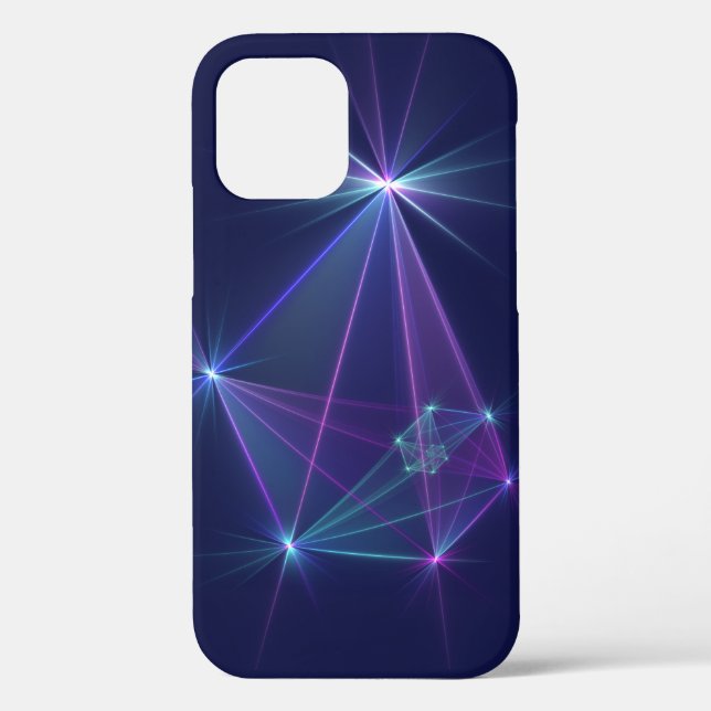 Constellation, Abstract Fantasy Fractal Art Case-Mate iPhone Case (Back)