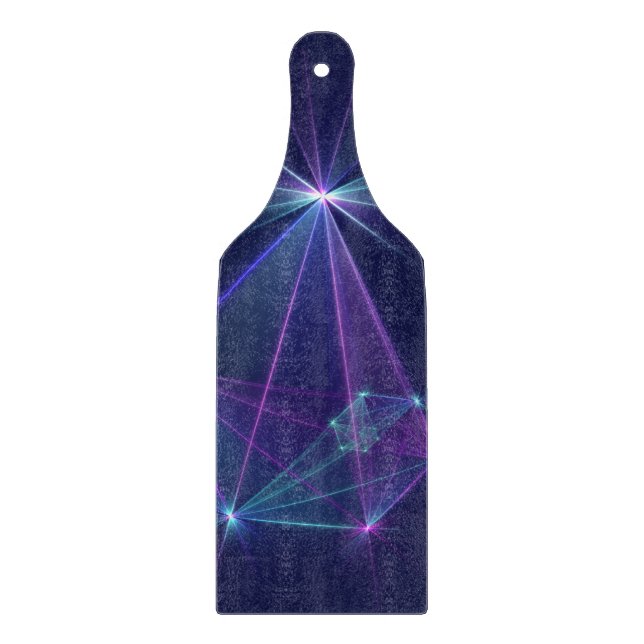 Constellation, Abstract Fantasy Fractal Art Cutting Board (Front)