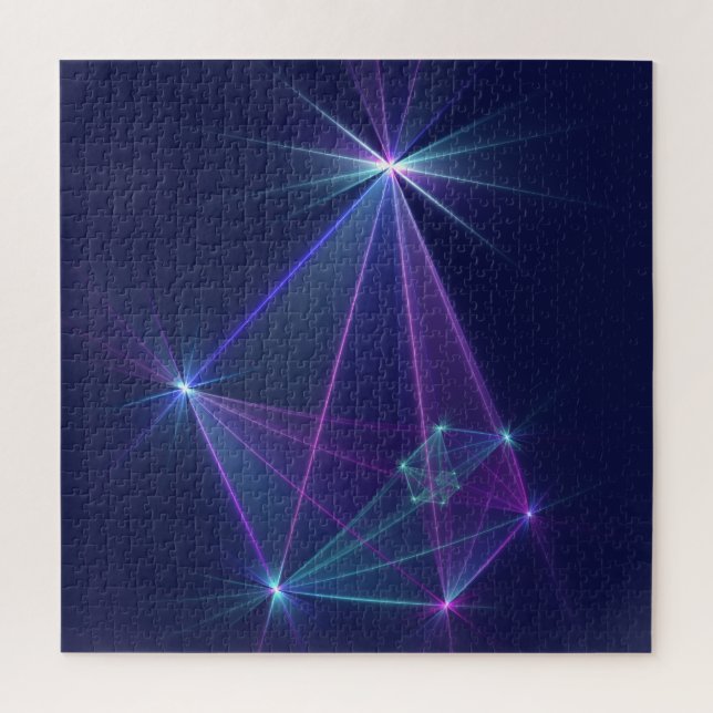 Constellation, Abstract Fantasy Fractal Art Jigsaw Puzzle (Vertical)