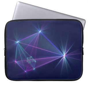 Constellation, Abstract Fantasy Fractal Art Laptop Sleeve
