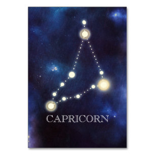 Constellation   Capricorn   Wedding Table Number