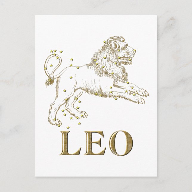 Constellation: Leo Postcard (Front)