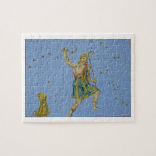 Constellation of Bootes, from 'Uranometria' by Joh Jigsaw Puzzle