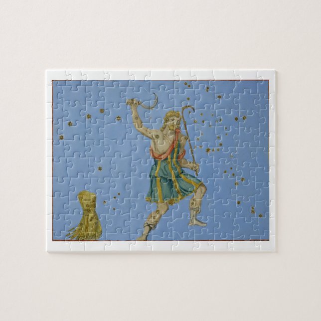 Constellation of Bootes, from 'Uranometria' by Joh Jigsaw Puzzle (Horizontal)