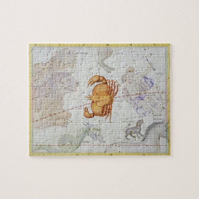 Constellation of Cancer, plate 4 from 'Atlas Coele Jigsaw Puzzle (Horizontal)