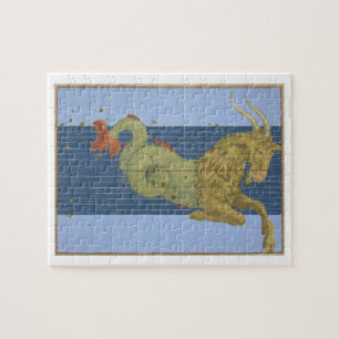 Constellation of Capricorn, from 'Uranometria' by Jigsaw Puzzle