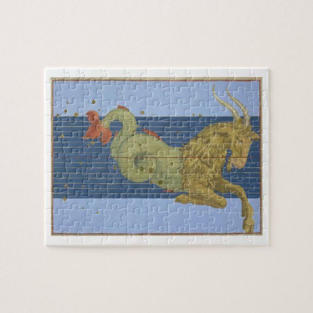 Constellation of Capricorn, from 'Uranometria' by Jigsaw Puzzle (Horizontal)