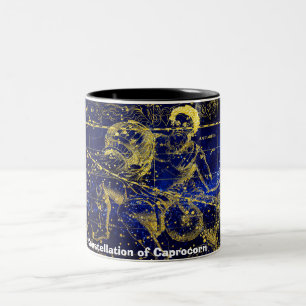 Constellation of Capricorn Two-Tone Coffee Mug
