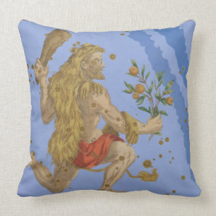 Constellation of Hercules Lion's Pelt, from 'Urano Throw Pillow