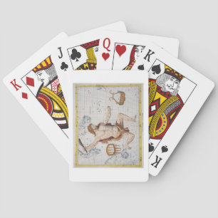 Constellation of Hercules with Corona and Lyra, pl Playing Cards