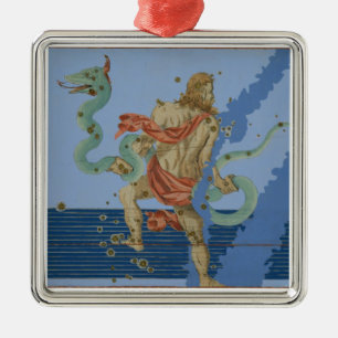 Constellation of Ophiuchus Group, from 'Uranometri Metal Ornament