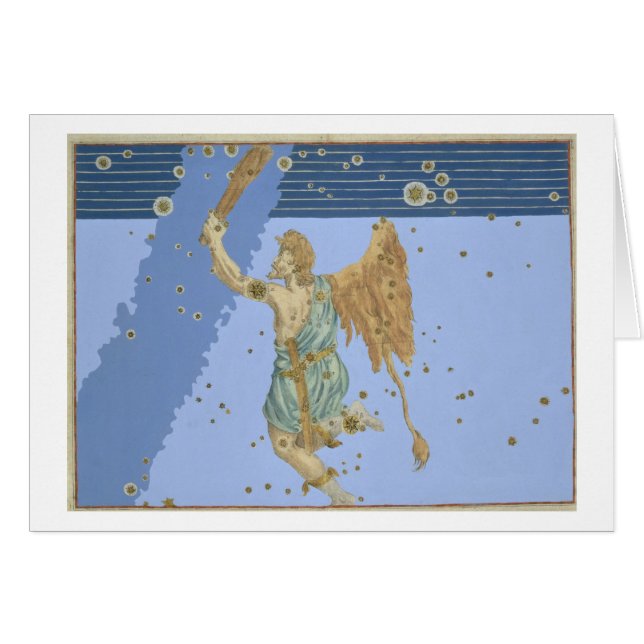Constellation of Orion, from 'Uranometria' by Joha (Front Horizontal)