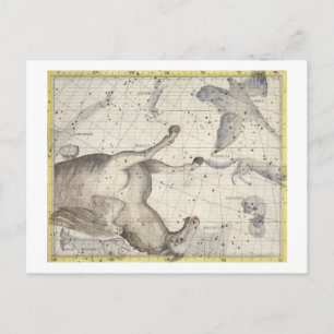 Constellation of Pegasus, plate 25 from 'Atlas Coe Postcard