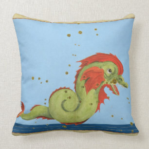 Constellation of Pisces, from 'Uranometria' by Joh Throw Pillow
