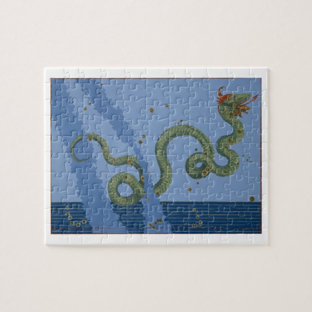 Constellation of Serpens Caput and Serpens Cauda, Jigsaw Puzzle (Horizontal)