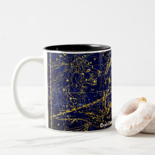 Constellation of the Crab Two-Tone Coffee Mug