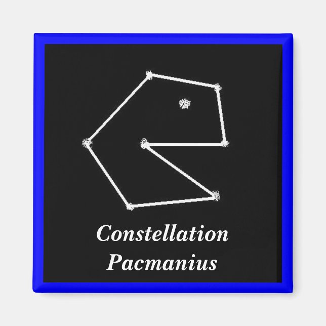 Constellation Pacmanius - aimant (Devant)