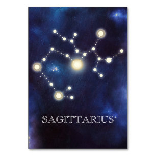 Constellation   Sagittarius   Wedding Table Number