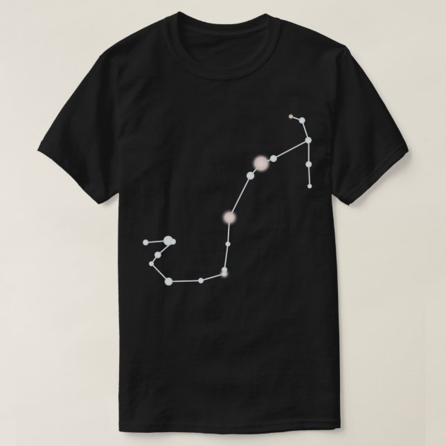 Constellation Scorpio Scorpius the Scorpion T-Shirt (Design Front)
