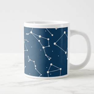 Constellation Star Pattern Large Coffee Mug