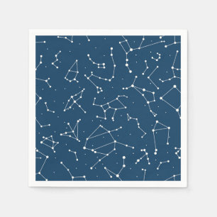 Constellation Star Pattern Napkin