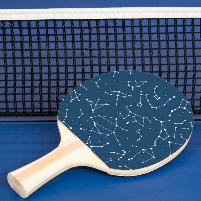 Constellation Star Pattern Ping Pong Paddle (Insitu)