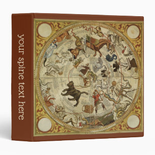Constellation Stars Northern Sky Vintage Astronomy Binder