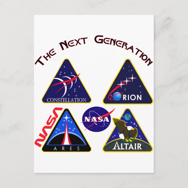 Constellation: The Next Generation Postcard (Front)