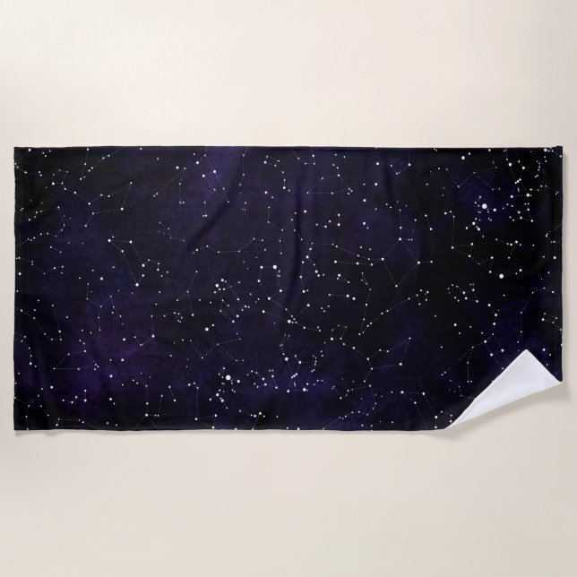 Constellations de l'hémisphère Nord Serviette de b (Devant)