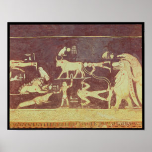 Constellations, from the funerary chamber poster