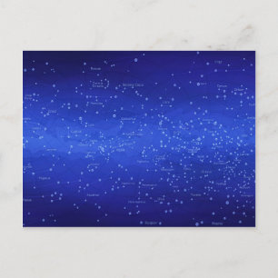 Constellations Postcard